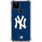 MLB New York Yankees - Solid Distressed Google Pixel 5a 5G Clear Case